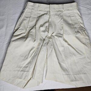 Cross Creek Men's Offwhite Shorts Size 30 Waist New With Tags Shorts 100% cotton